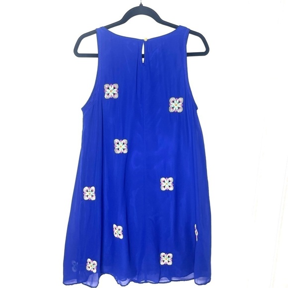 Anthropologie Amapola Sleeveless Shift Dress by Leifsdottir Sz 10 042 - Picture 6 of 11